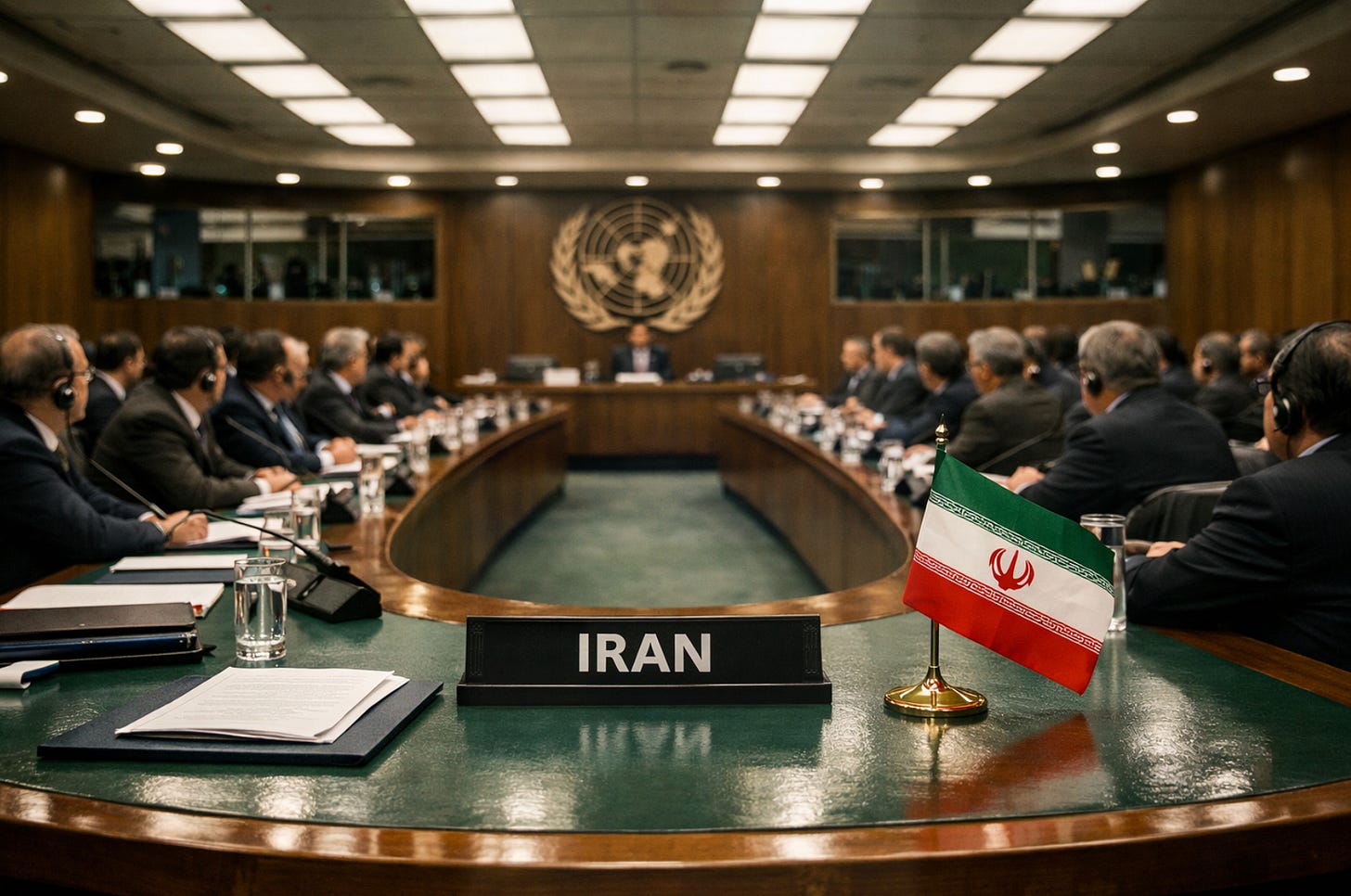 UN Allows Iran to Hold a Gavel in One Hand, Rocket Launcher in the Other