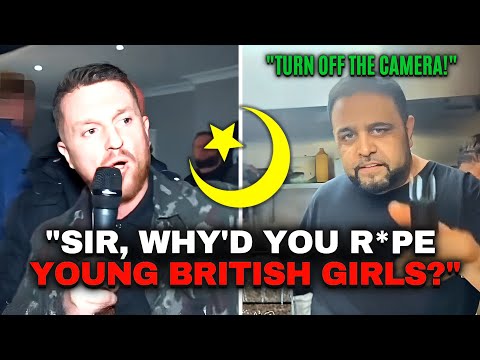 Tommy Robinson CONFRONTS Pakistani Muslim R*pist, Then Things Turn Violent!