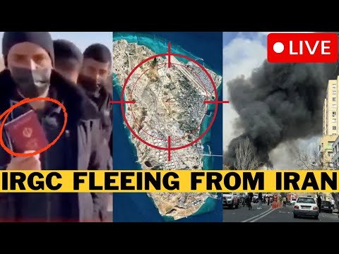 🚨 LIVE: Trump Plans To OCCUPY Iran’s Kharg Island – IRGC Fleeing Via Afghan Border