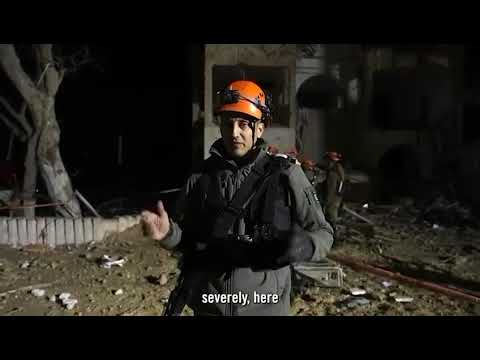 Iranian Ballistic Missile Impact Site