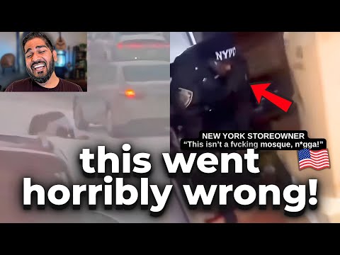 Muslim Cop INSTANTLY REGRETS Taking Over Store In NYC!!!