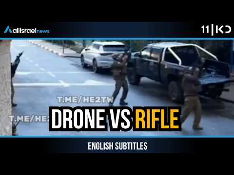 WATCH: Local Defense Squad Shoots Down Hezbollah Drone as Northern Front Escalates | KAN 11