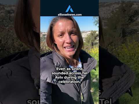 Missiles Over Tel Aviv — But This Couple Got Married Anyway!!!