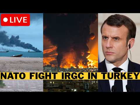 🚨 LIVE: U.S. Military Destroy IRGC Ships – Macron Deploys Navy – NATO Fight IRGC In Turkey