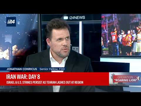 Jonathan Conricus on first week of U.S. and Israel’s joint action against Iran – i24 News