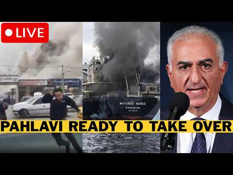 🚨 LIVE: Reza Pahlavi To RETURN To Iran – IRGC Panic In Strait Of Hormuz
