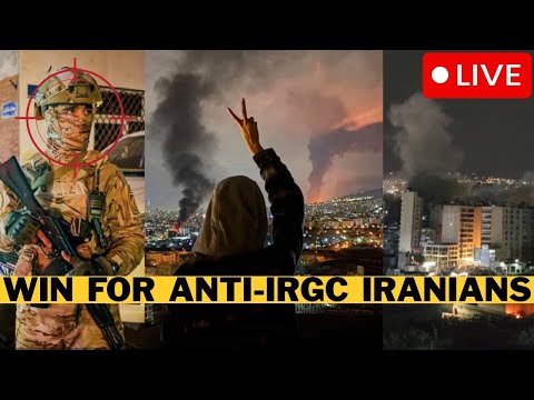 🚨 BREAKING: IRGC Getting Wiped Out In Tehran – Iran FINALLY Being Liberated