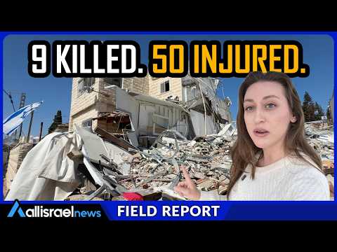 On the Ground at the Site of Iran’s Deadly Missile Strike Near Jerusalem