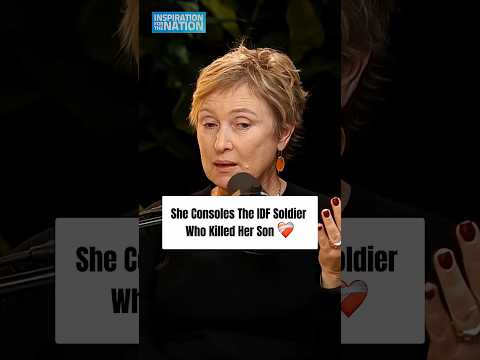 Israeli Mom Consoles Soldier Who Accidentally K*lled Her Son