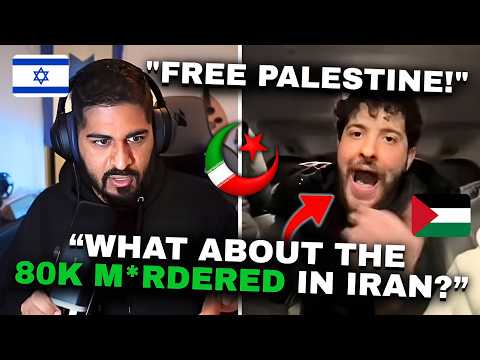 Palestinians FLIP OUT When Israeli Mentions Iran…