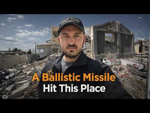 I Went to the Exact Spot Where Iran’s Ballistic Missile Hit Israel